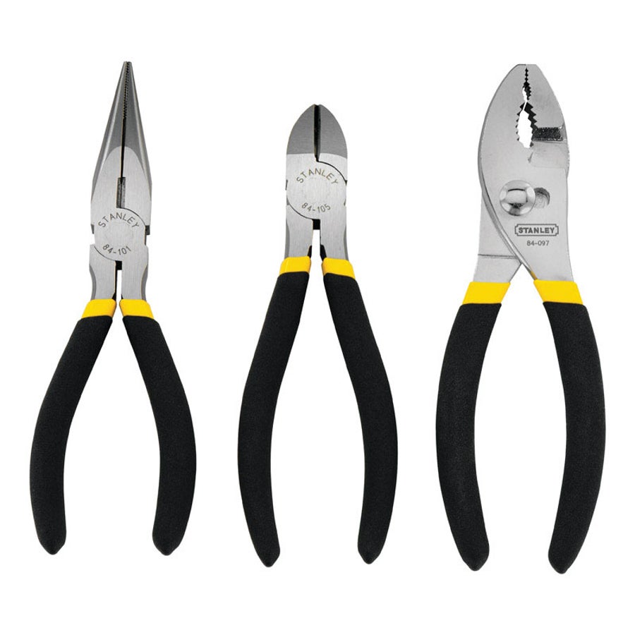 Pliers Set, 6 Inch, Drop Forged Steel, Comfort Grip,1 - 3 PIECE