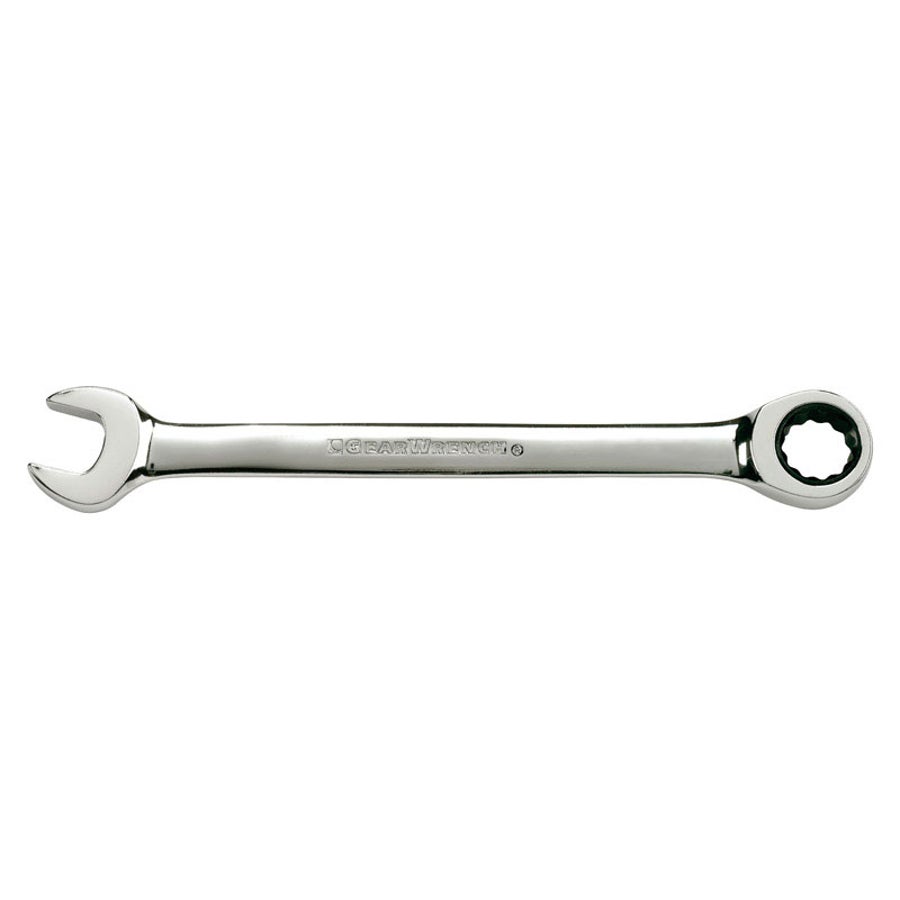 Wrench, Ratcheting Combination, 17 Millimeter, Chrome Vanadium Steel,1 - 1 EACH