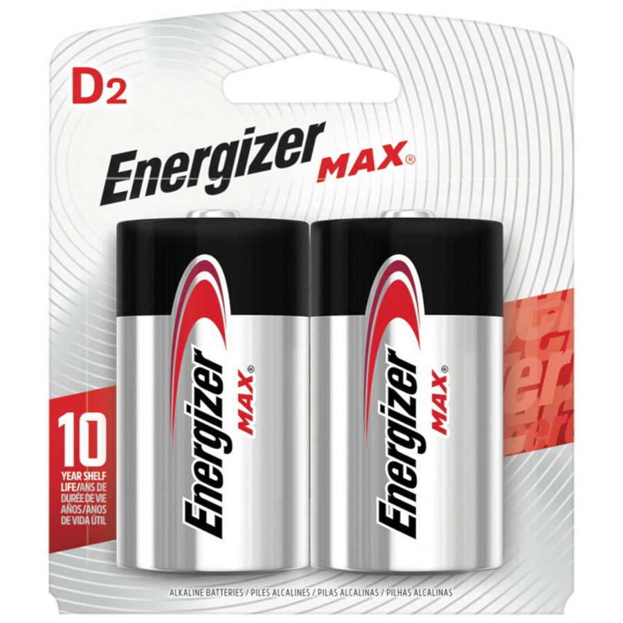 Batteries, Alkaline, D-Cell,2 - 1 EACH