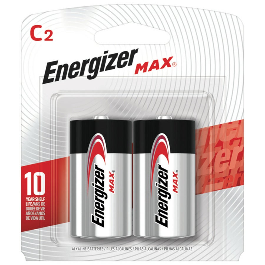 Batteries, Alkaline, C-Cell,2 - 1 EACH