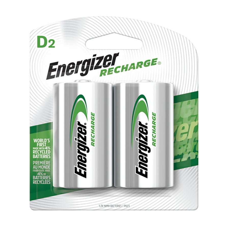 Batteries, NiMH, D-Cell,2 - 1 EACH