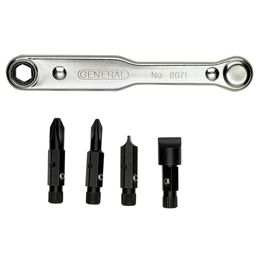 Screwdriver Set, Offset, 5 Piece,5 - 1 EACH