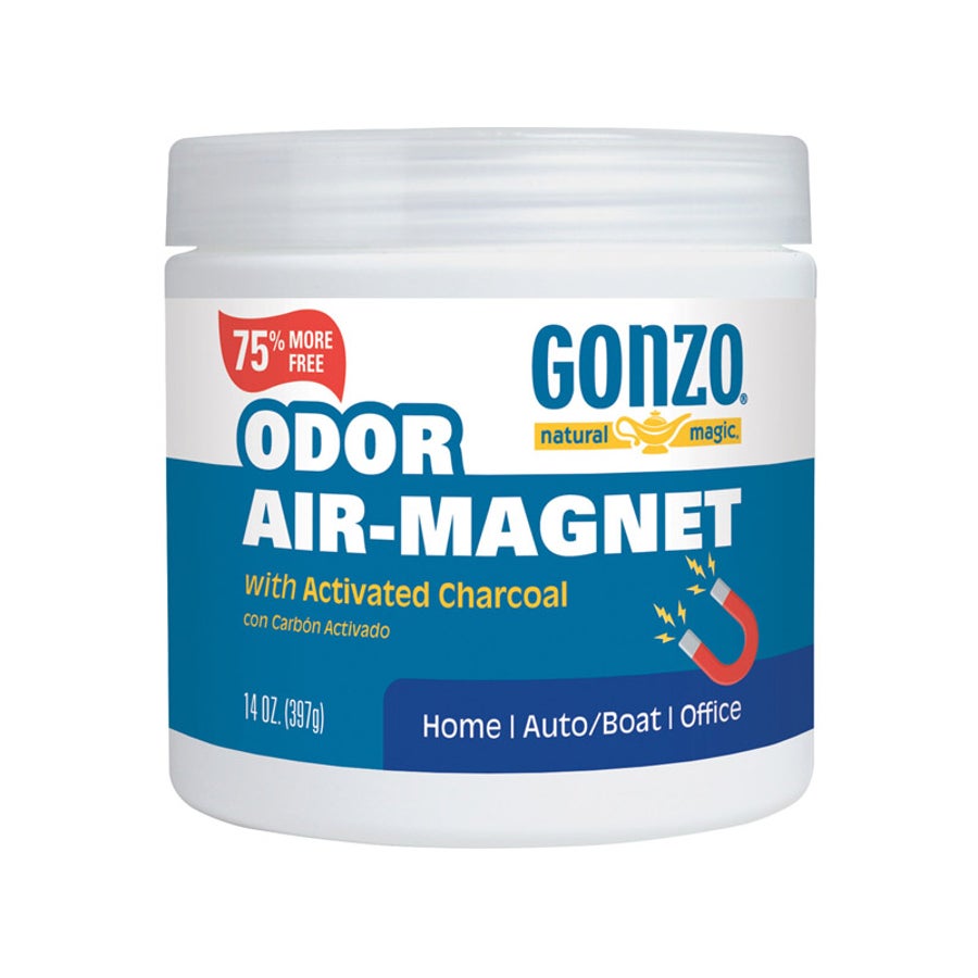 Odor Eliminator, Natural Magic Fresh, Gel, with Activated Charcoal, 14 Ounce,1 - 1 EACH