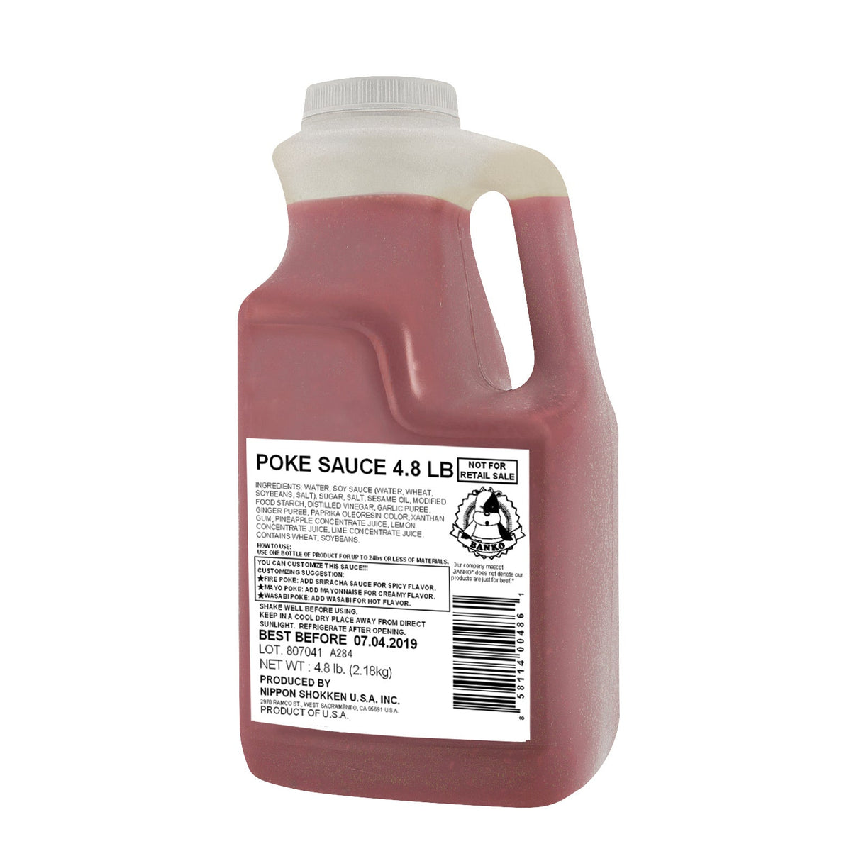 Sauce, Poke,6 - 4.8 POUND