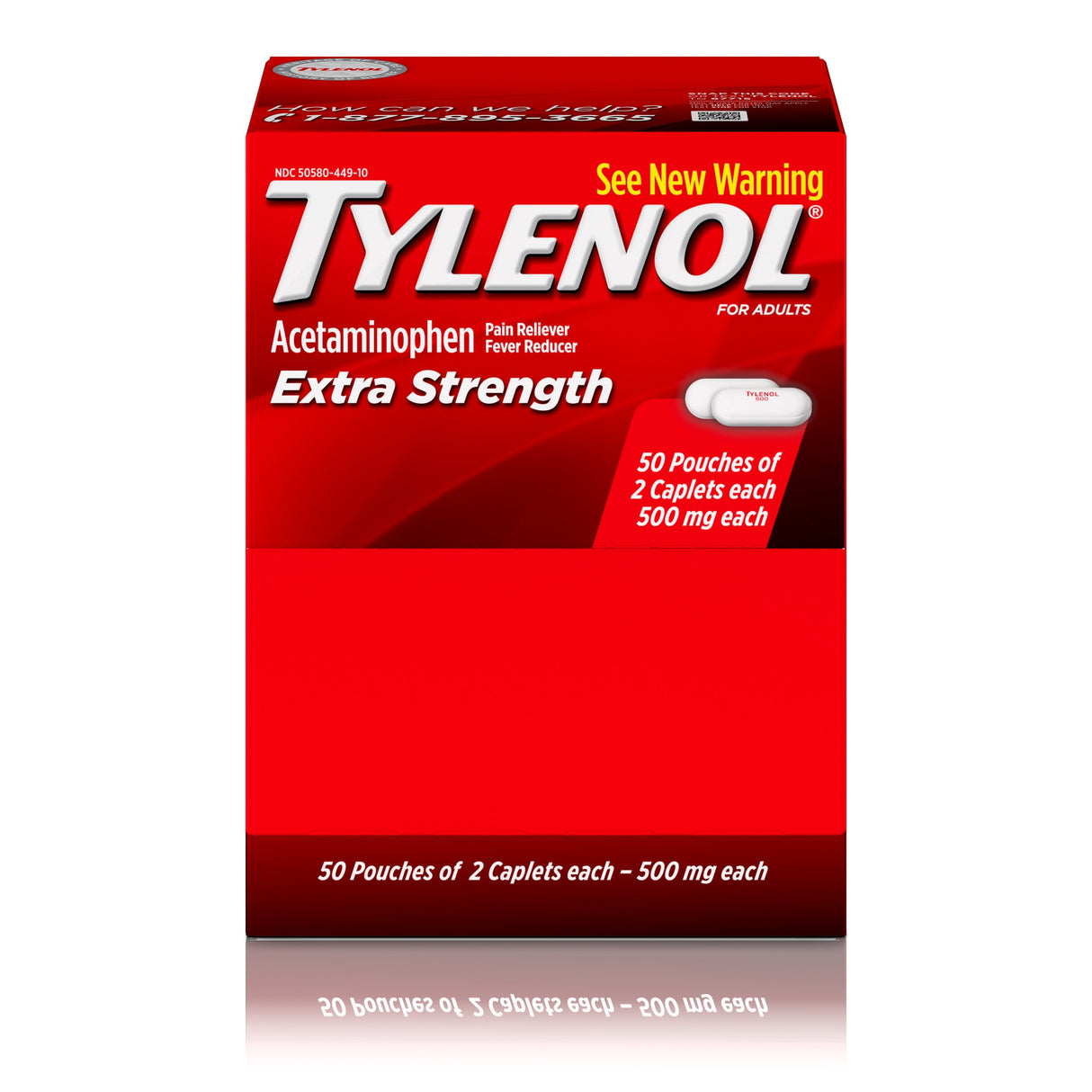 Supplements, Tylenol, Extra-Strength, Caplets,36 - 100 PIECE