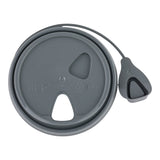 Lids, Low Dome, Pop Lock, Plastic, Gray, Polypropylene, for 8/12/16/20 Ounce Cups, Recyclable,1 - 100 COUNT