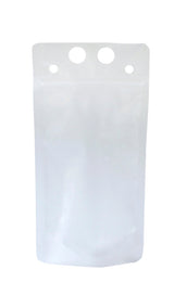 Beverage Pouch, To-Go, Clear, 16 Ounce,1 - 100 COUNT