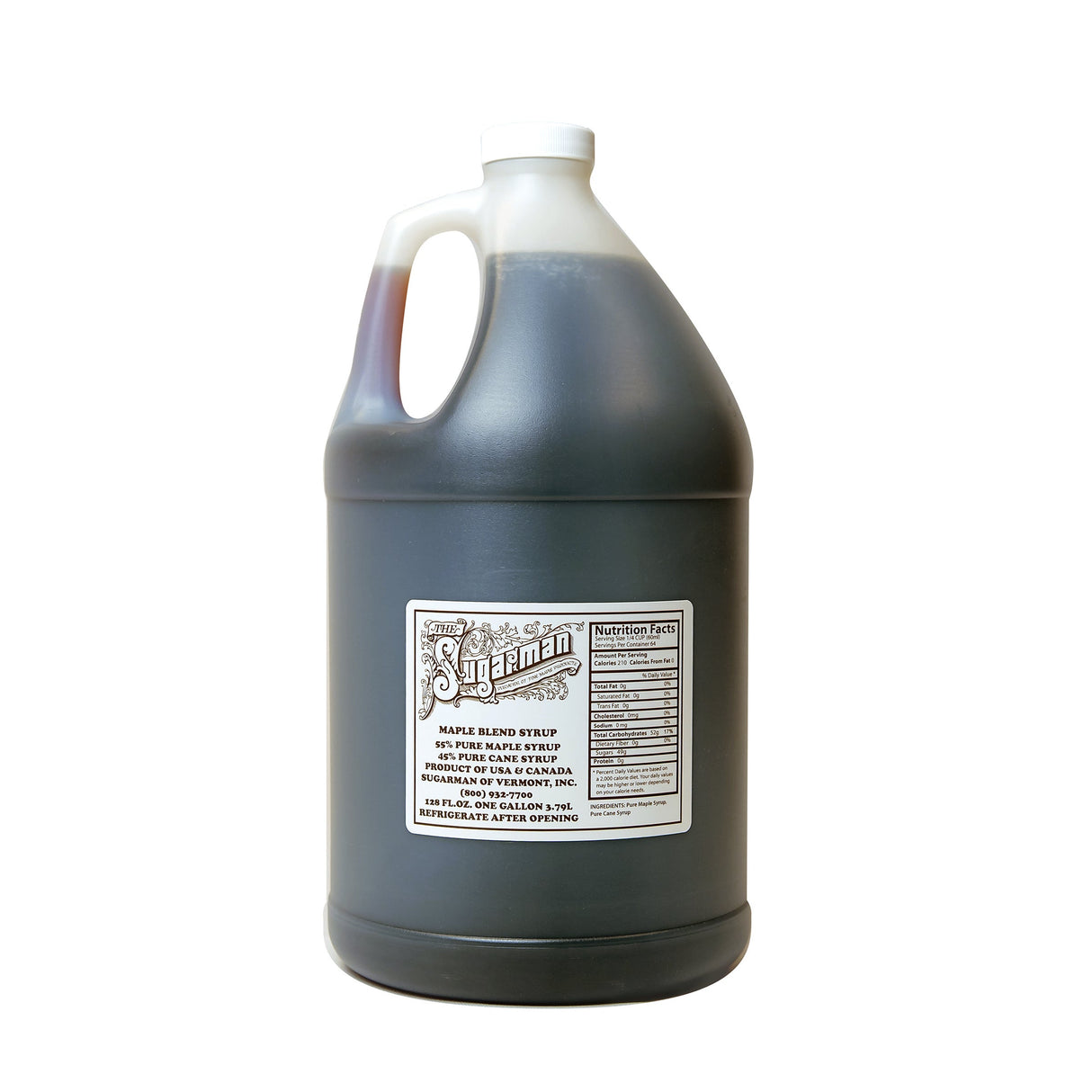 Syrup, Pancake, 55% Maple-Flavored,4 - 1 GALLON