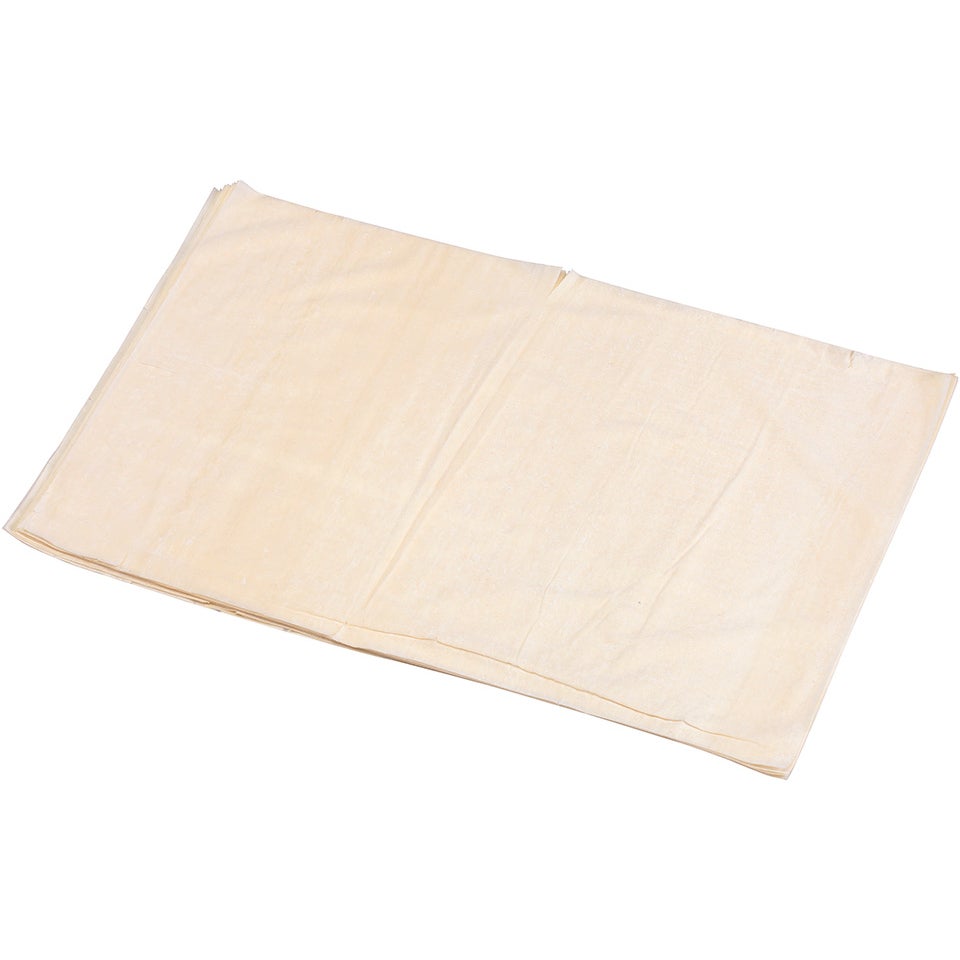 Dough, Fillo, 12 x 17 Inch, Sheeted, Frozen,12 - 1 POUND