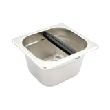 Knock Box, Espresso, 7 x 6.5 x 4 Inch, Stainless Steel,1 - 1 EACH