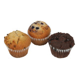 Muffins, Assorted Flavor, Wild Blueberry/Banana Nut/Chocolate C, Individually-Wrapped, 2.25 Ounce,96 - 1 COUNT