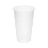 Cups, Hot & Cold, 16 Ounce, Plastic, Frosted Clear, Recyclable,1 - 100 COUNT