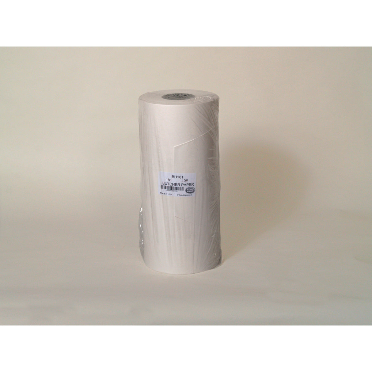 Paper Roll, Butcher, 18 Inch, White,1 - 900 FOOT