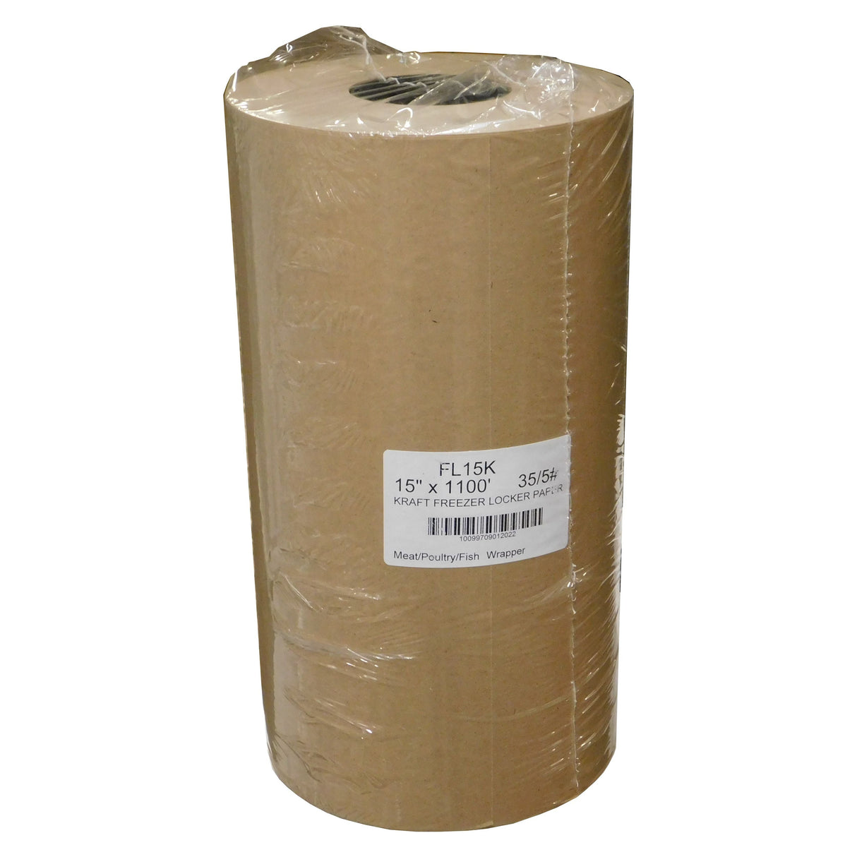 Paper Roll, Freezer, 15 Inch, Kraft,1 - 1100 FOOT