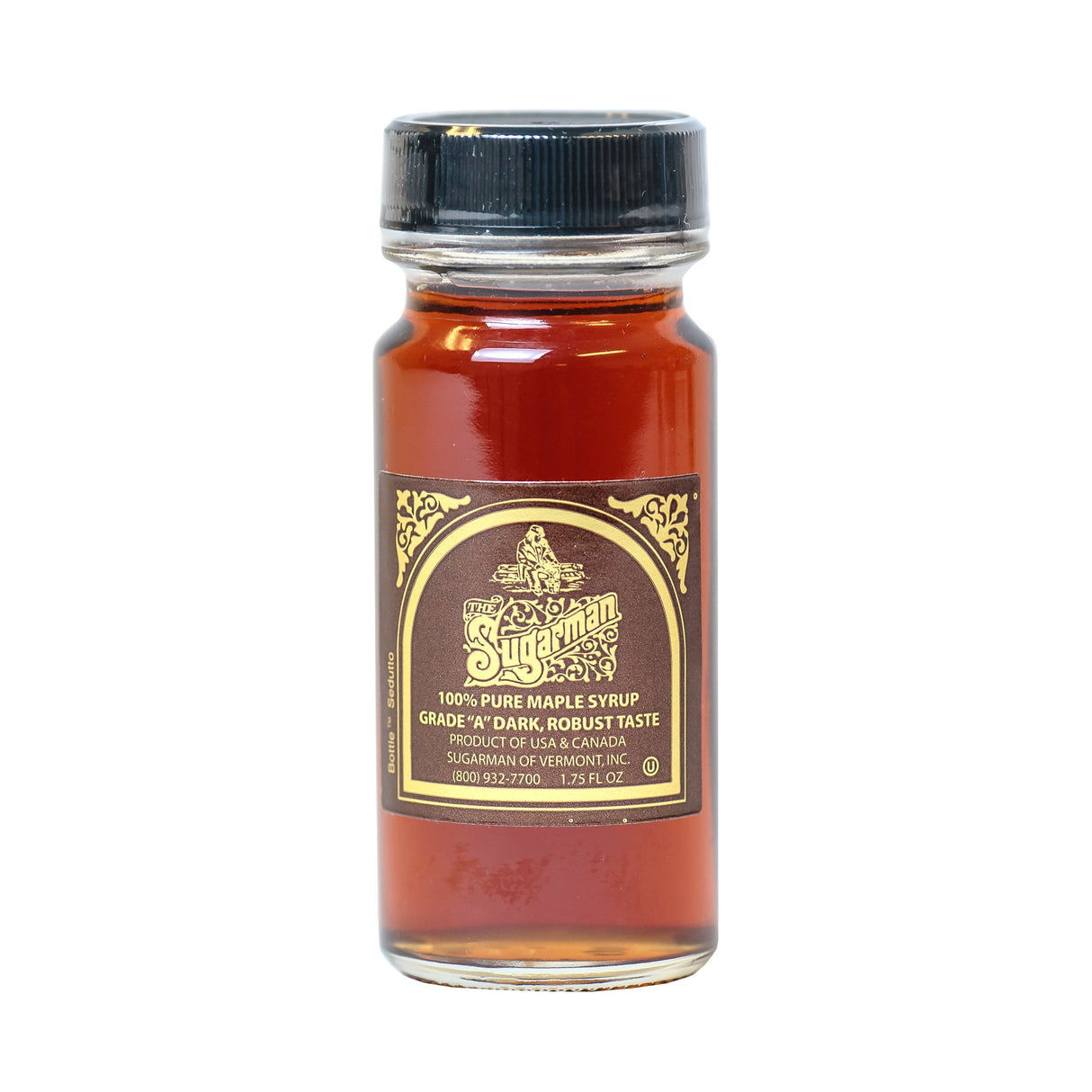 Syrup, Maple, Pure Grade A, Dark Robust, Glass,60 - 1.75 FLUID