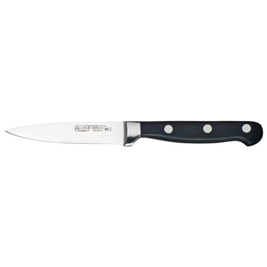 Knife, Paring, 3.5 Inch, Triple Riveted, Full Tang Forged Blade,1 - 1 EACH
