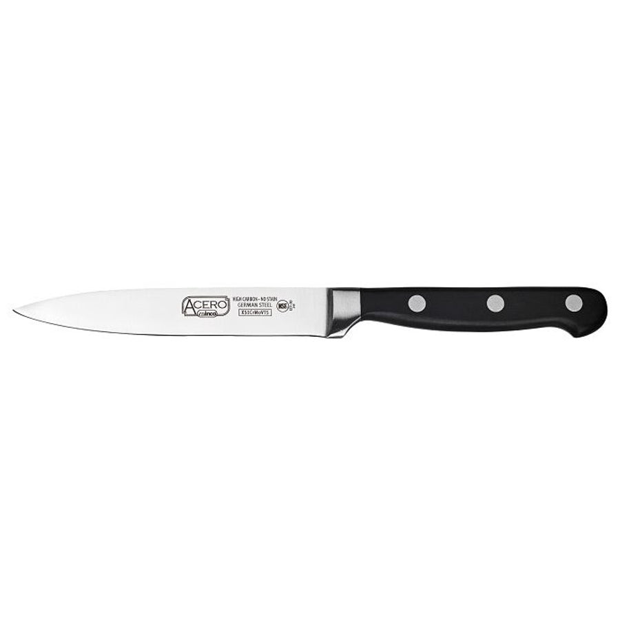 Knife, Utility, 5 Inch, Triple Riveted, Full Tang Forged Blade,1 - 1 EACH