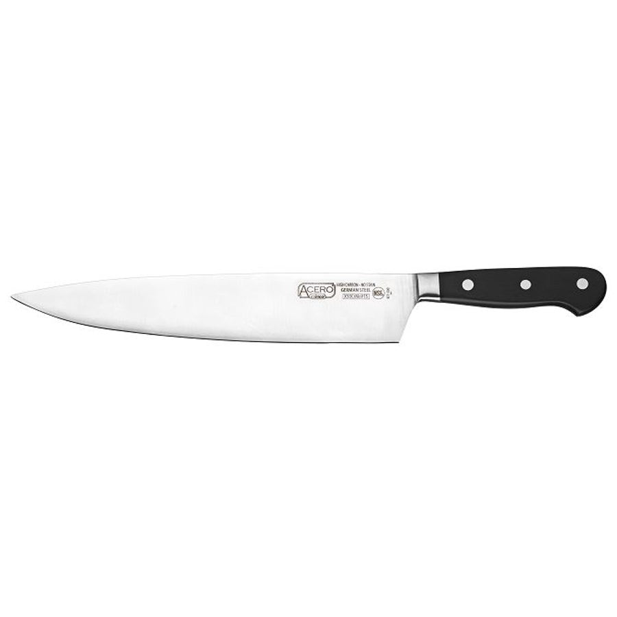 Knife, Chef, 10 Inch, Triple Riveted, Full Tang Forged Blade,1 - 1 EACH