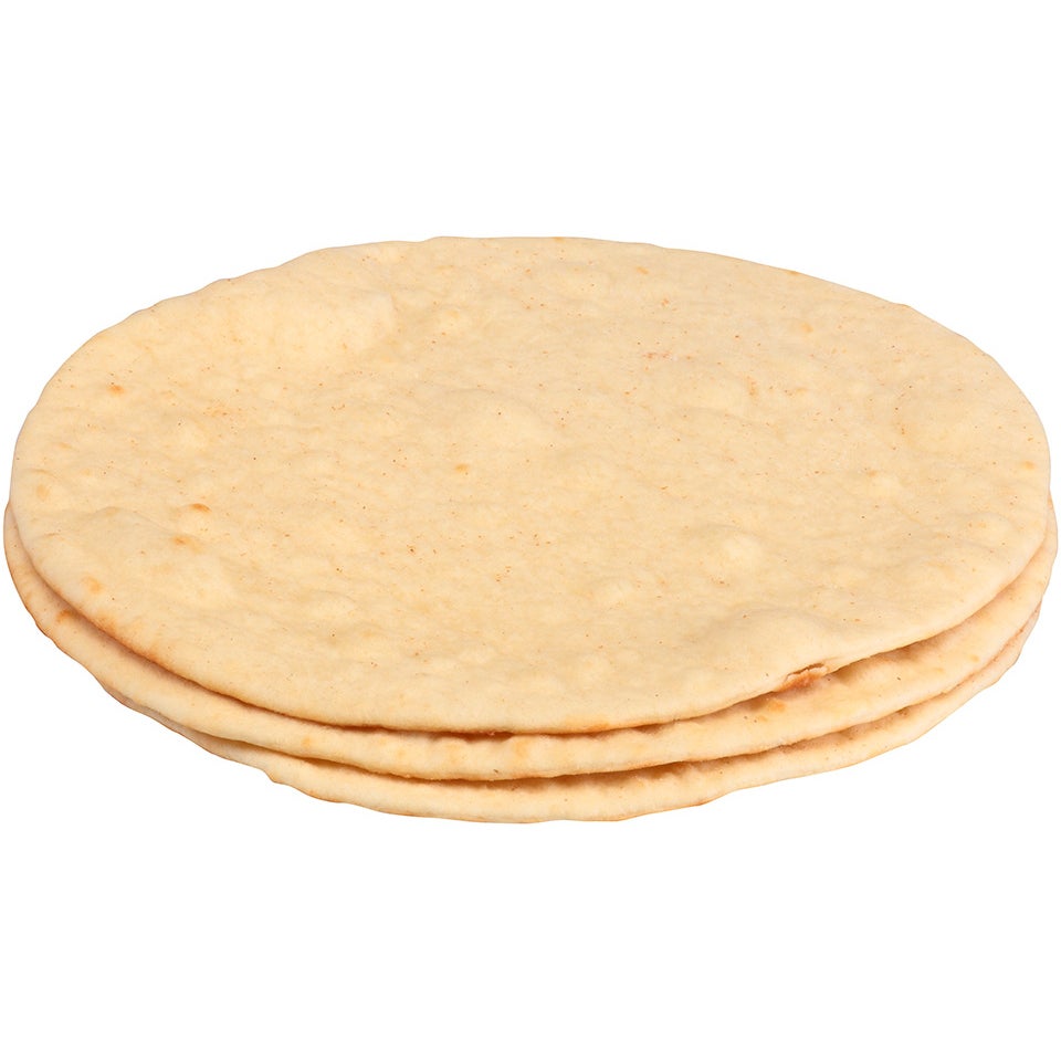 Flatbread, Naan, Tandoori, Frozen, 8 Linear Inch,12 - 8 COUNT