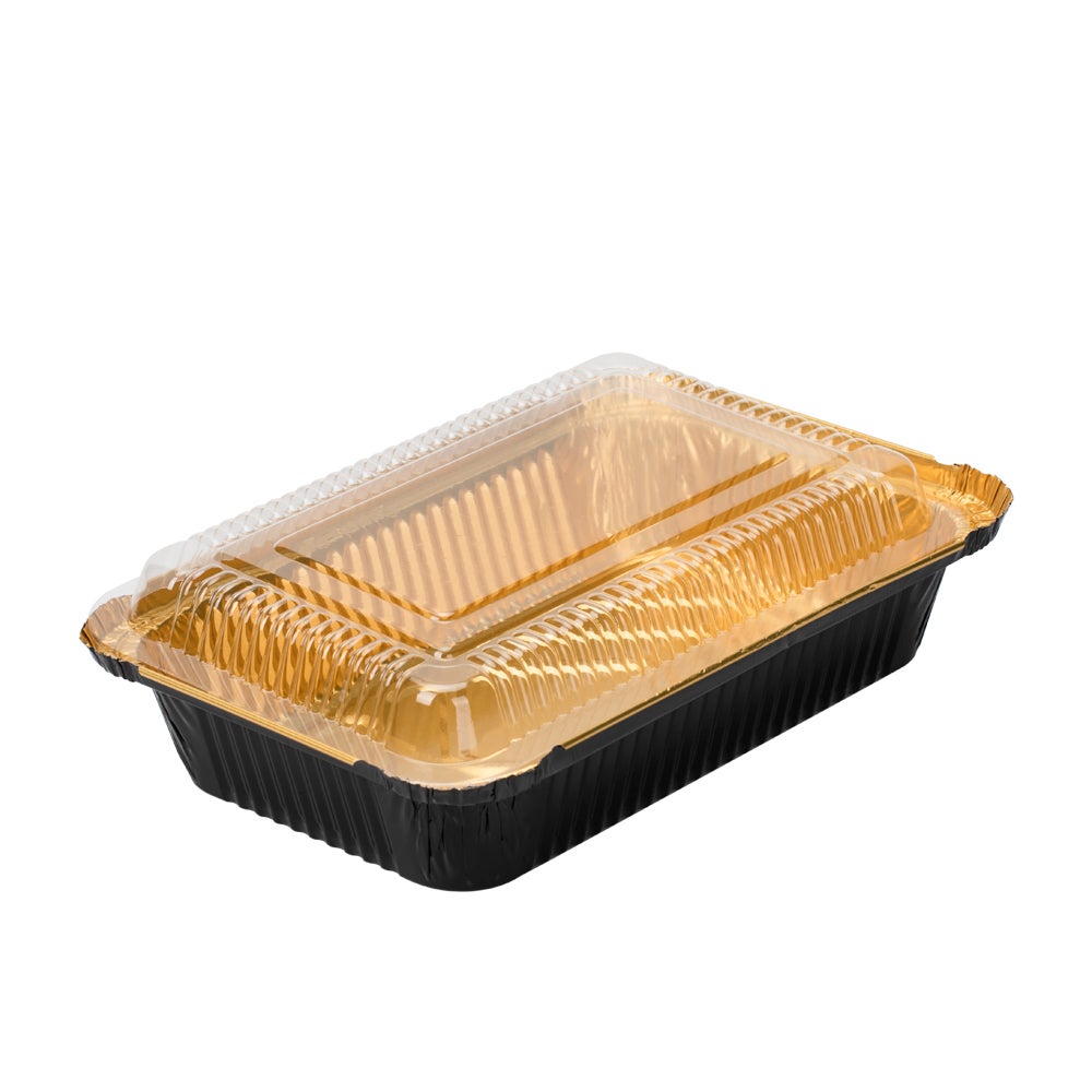 Lids, Dome, Plastic, Clear, Rectangle, for 41 Ounce  Container,1 - 200 COUNT