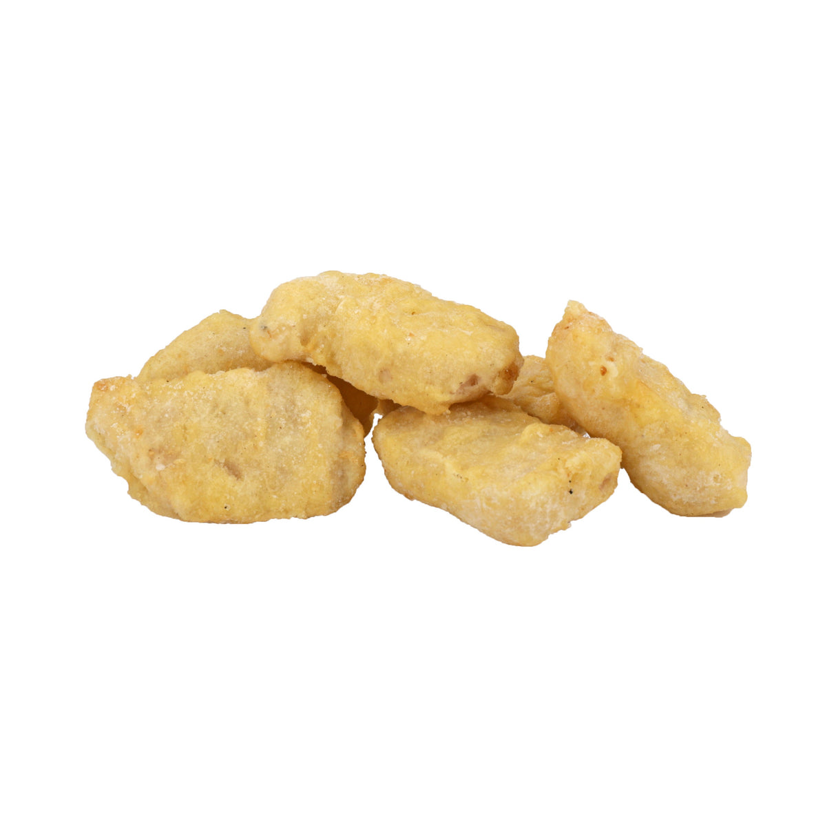 Chicken Nuggets, Tempura Battered, Breast Meat, Parfried, Frozen,2 - 5 POUND