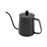Kettle, Pour Over, 20 Ounce, Gooseneck, Black, Stainless Steel, with Lid,1 - 1 EACH