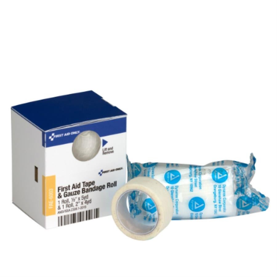 Tape & Bandage Kit, .5 Inch x 5 Yard Tape, 2 Inch Gauze, SmartCompliance Refill,1 - 1 EACH