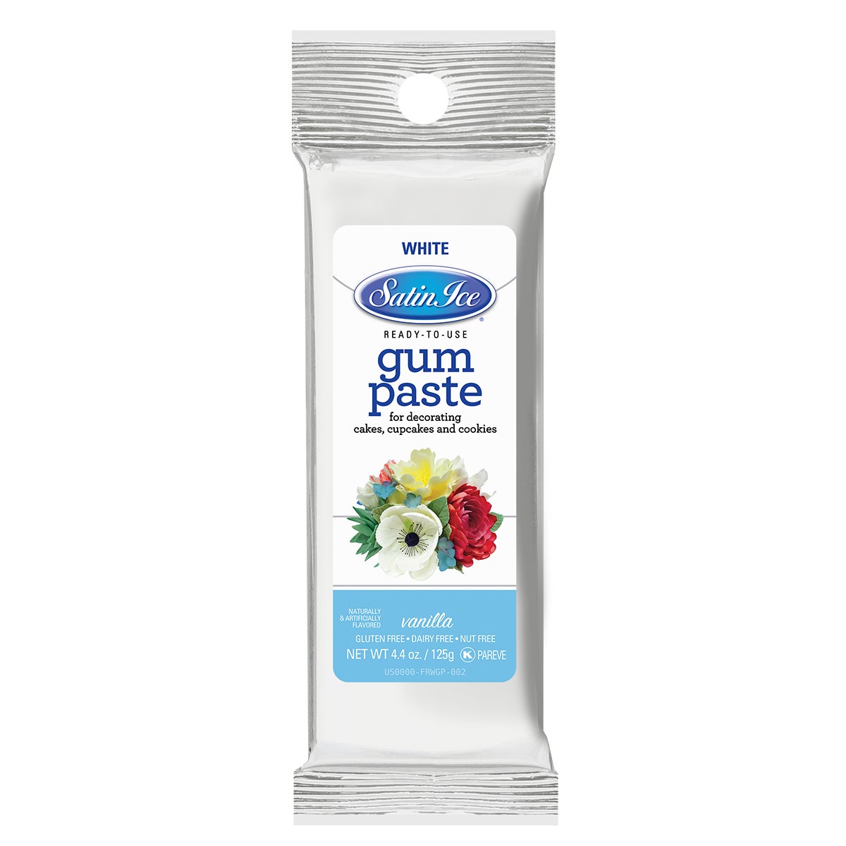 Gum Paste, White,12 - 4.4 OUNCE