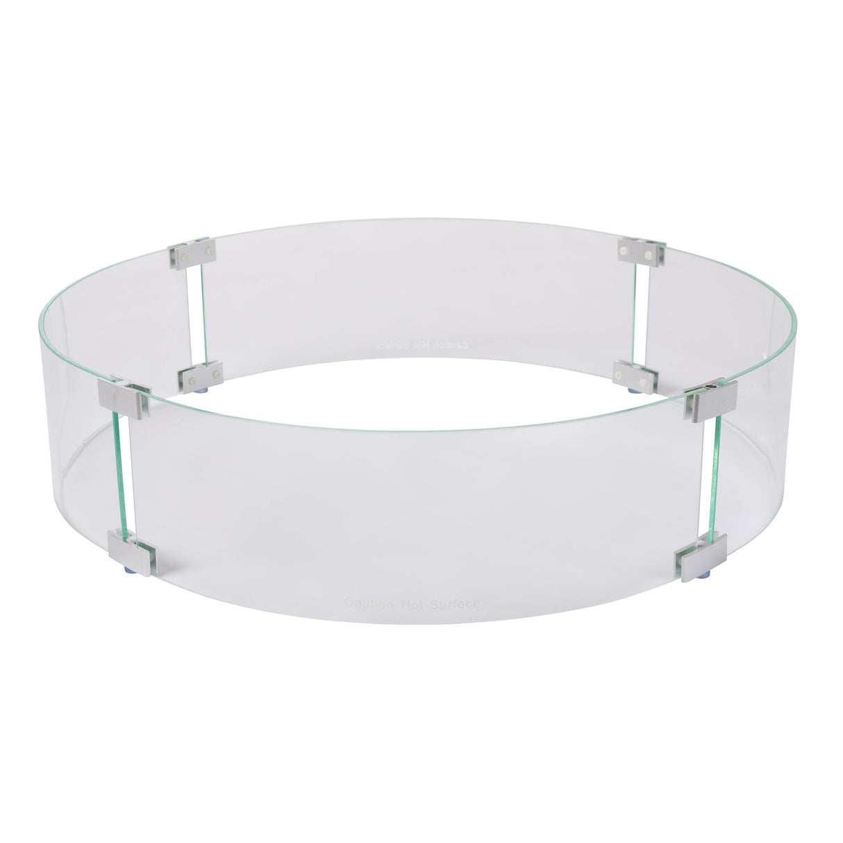 Wind Guard, Fire Pit, Tempered Glass, Round,1 - 1 EACH