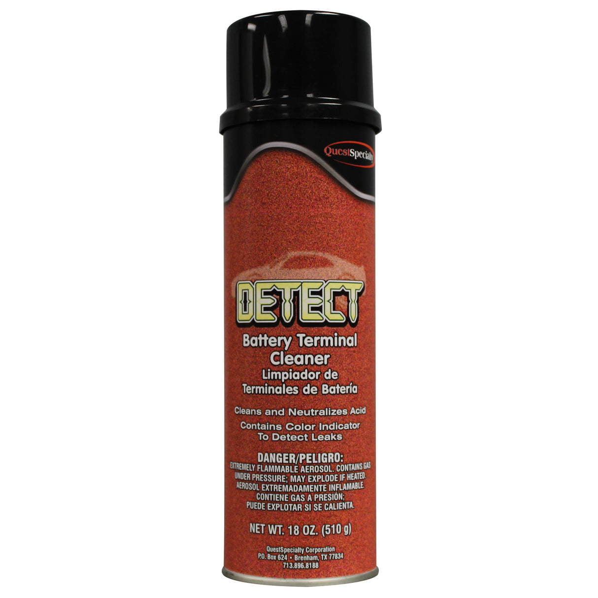 Cleaner, Battery Terminal, Aerosol, with Color Indicator,12 - 18 OUNCE