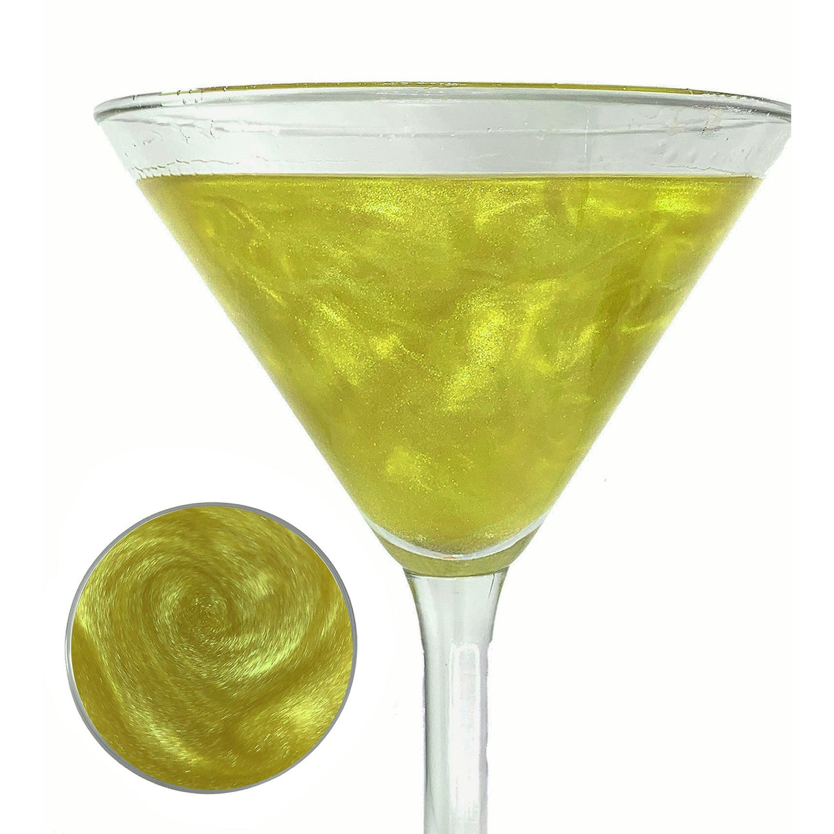 Glitter, Cocktail, All-Natural, Green,12 - 28 Gram Avg