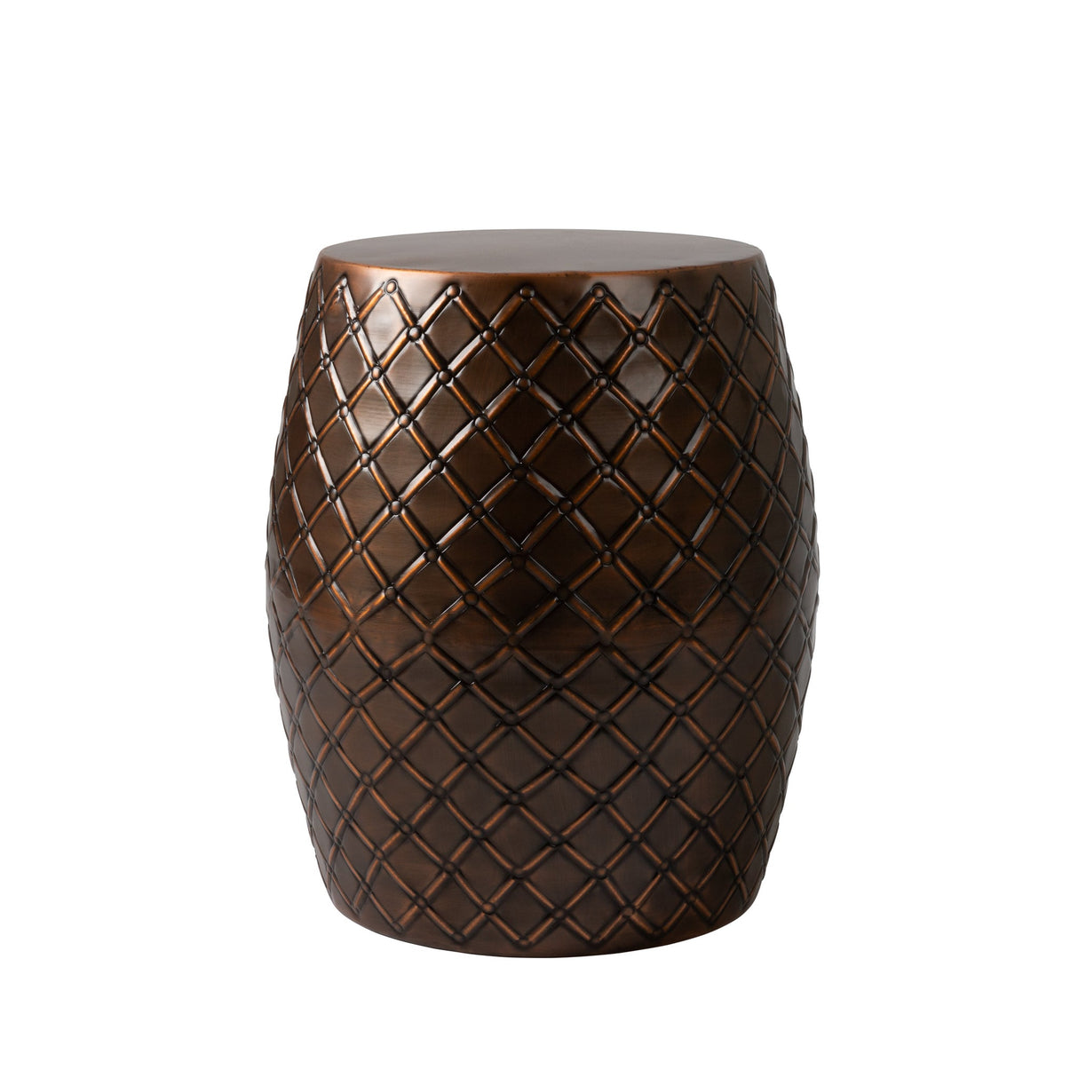 Stool, Outdoor, Copper Finish,1 - 1 EACH