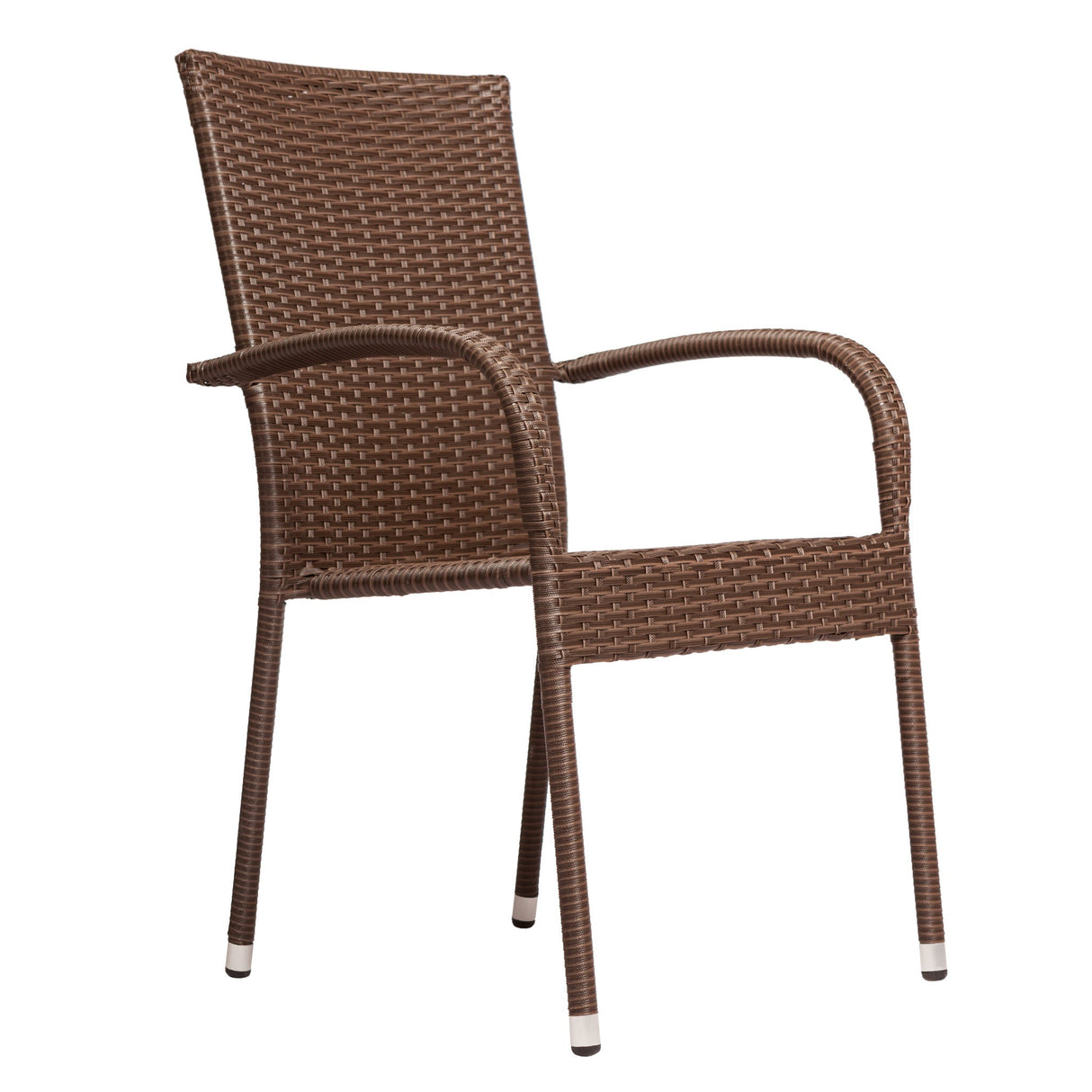 Chair Set, Outdoor, 4-Piece, Brown Wicker,1 - 4 COUNT