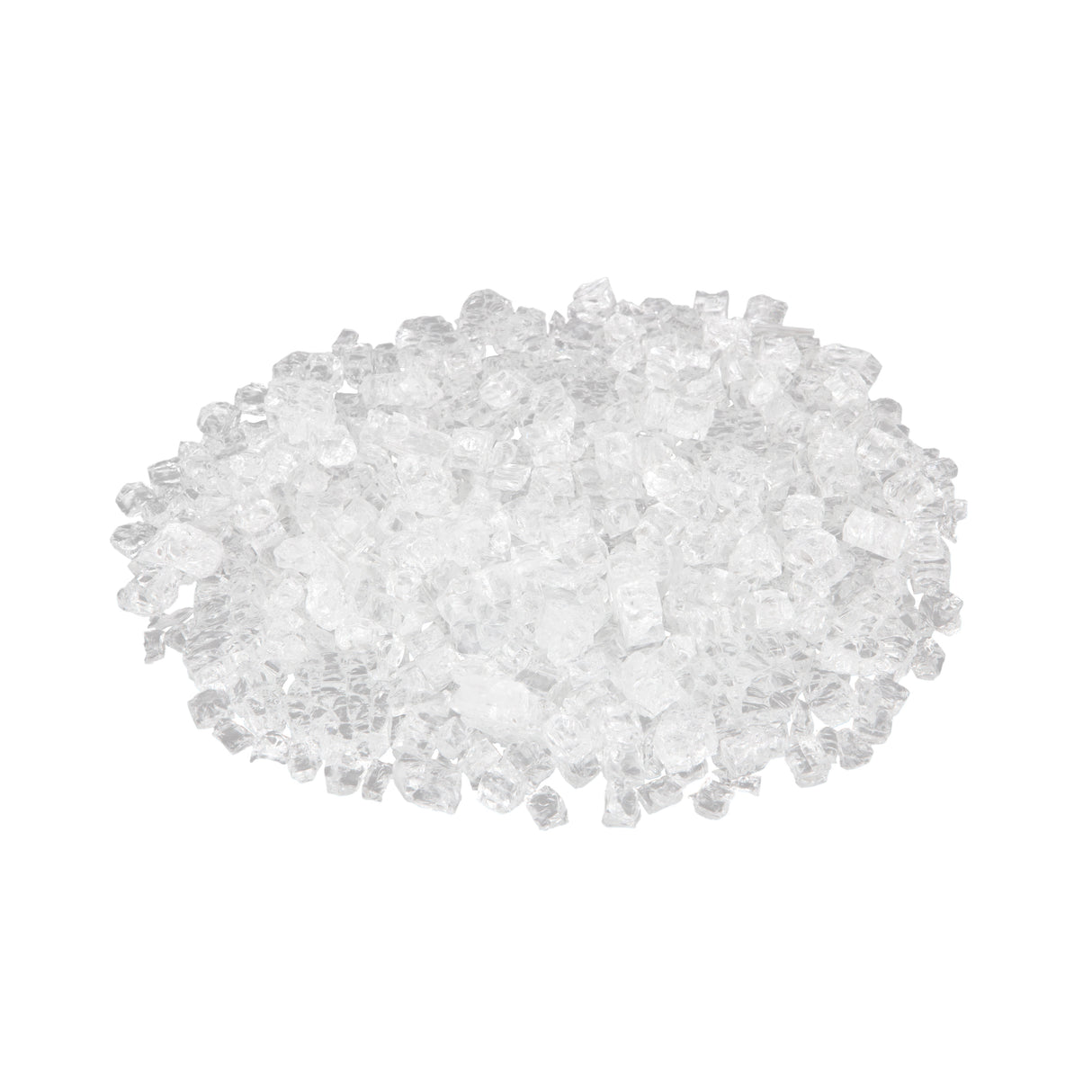 Fire Glass, Reflective, Crystal Clear,1 - 1 EACH