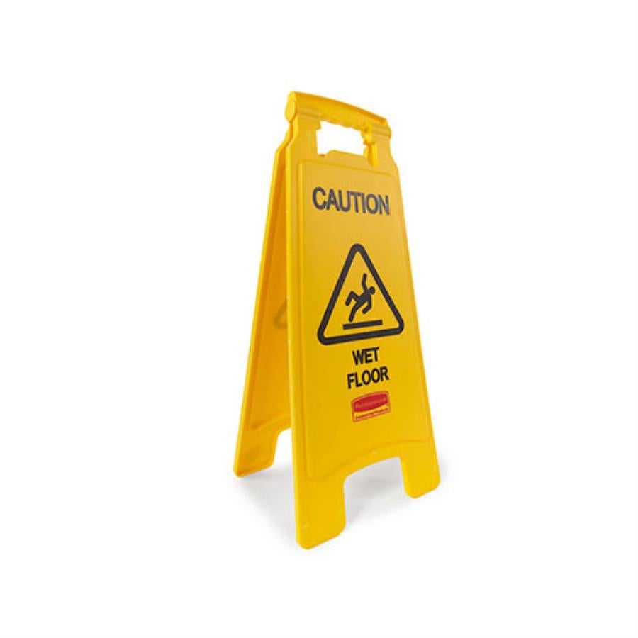 Sign, Safety, Yellow, Caution Wet Floor,1 - 1 EACH