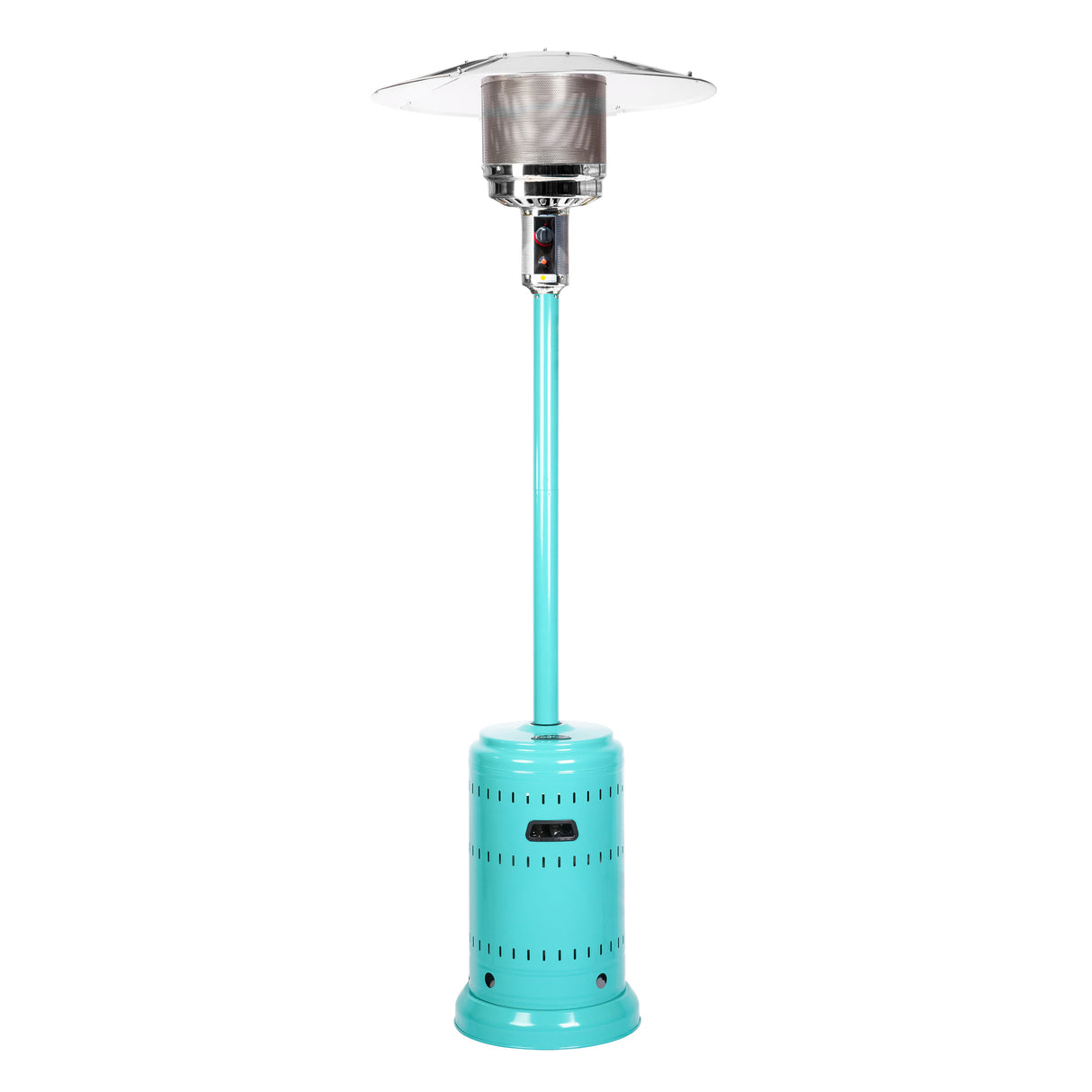 Heater, Patio, Mushroom, Aqua Blue, Metal, 46000 BTU,1 - 1 EACH