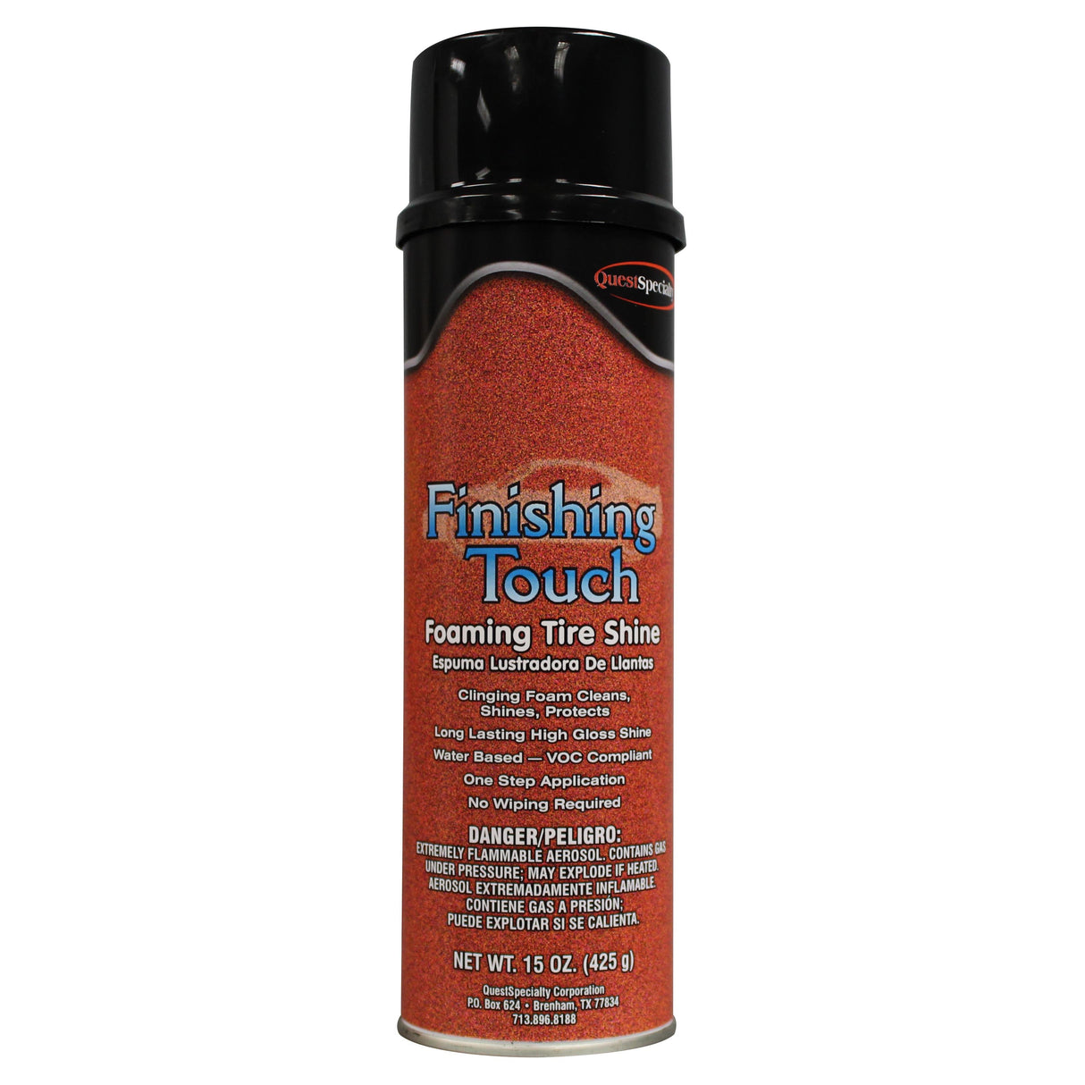 Cleaner, Tire, Foaming Aerosol,12 - 15 OUNCE