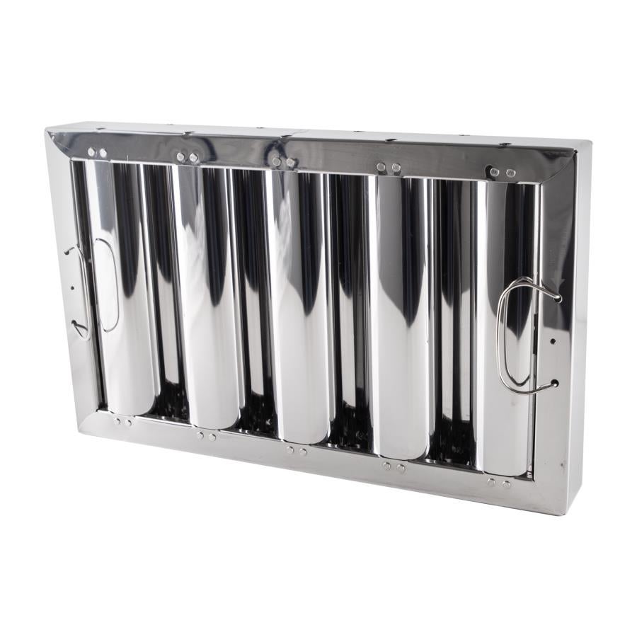 Filter, Hood, Baffle, 10 x 16 Inch, Stainless Steel,1 - 1 EACH