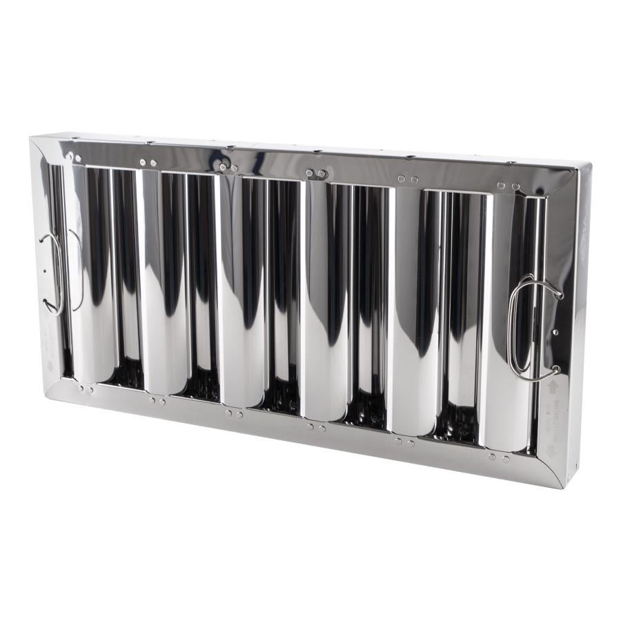 Filter, Hood, Baffle, 10 x 20 Inch, Stainless Steel,1 - 1 EACH