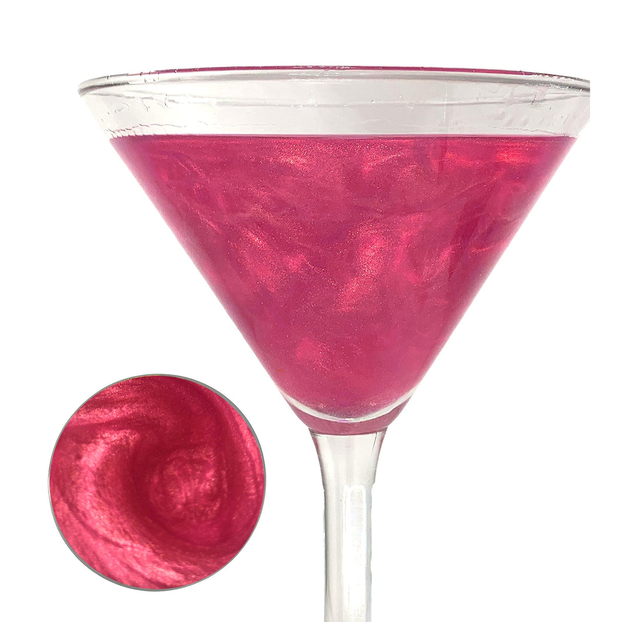 Glitter, Cocktail, All-Natural, Fuchsia,12 - 28 Gram Avg