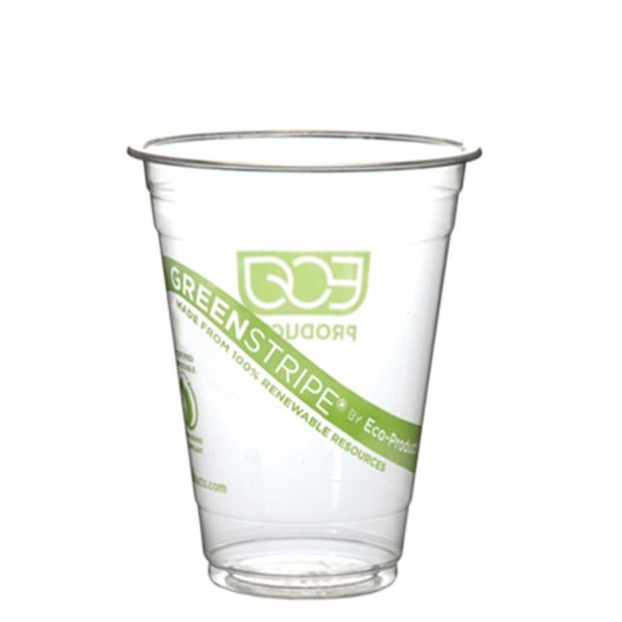 Cups, Cold, 20 Ounce, Plastic, Clear, PLA, Compostable,1000 - 1 EACH