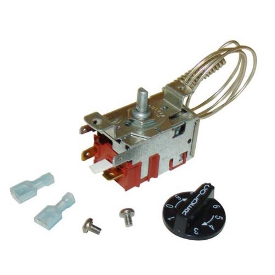 Replacement Part, Thermostat, Freezer, -25 50 8 Degrees Fahrenheit, 25 Inch Capillary, Coiled Bulb, (077B1264),1 - 1 EACH