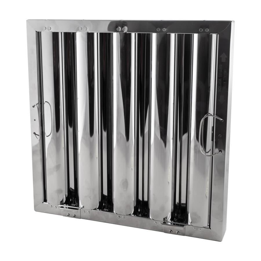 Filter, Hood, Baffle, Stainless Steel, 16 x 16 Inch,1 - 1 EACH