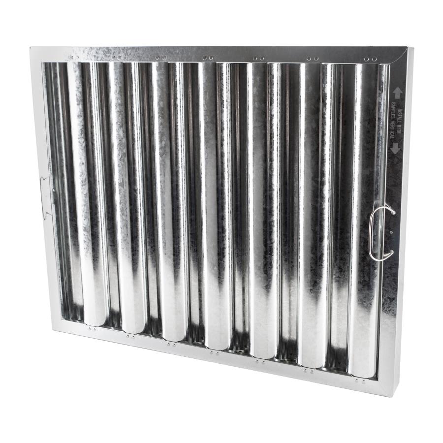 Filter, Hood, Baffle, Galvanized, 20 x 25 Inch,1 - 1 EACH