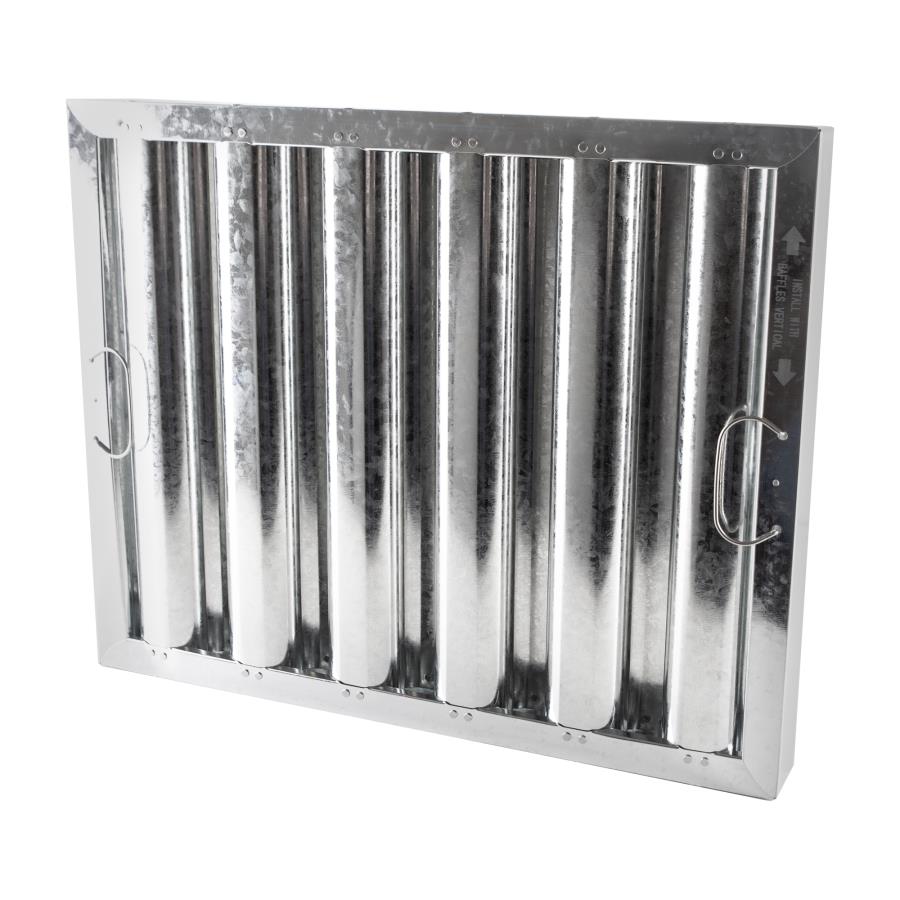 Filter, Hood, Baffle, Galvanized, 16 x 20 Inch,1 - 1 EACH