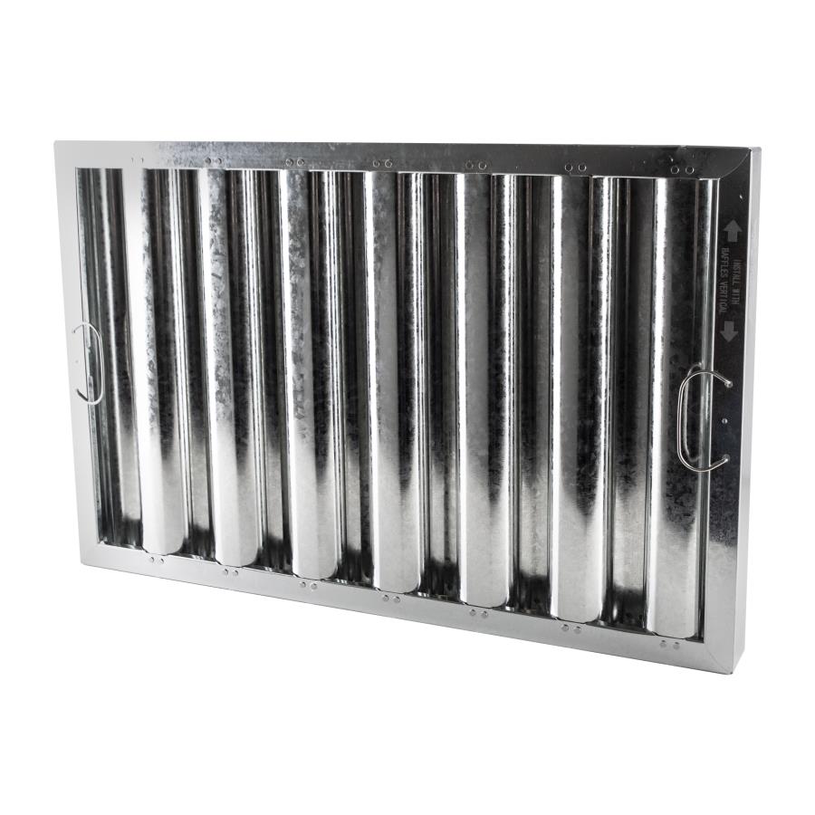 Filter, Hood, Baffle, Galvanized, 16 x 25 Inch,1 - 1 EACH