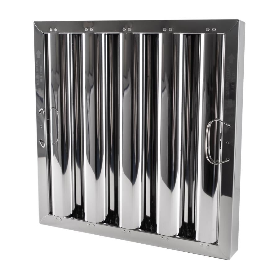 Filter, Hood, Baffle, Stainless Steel, 16 x 16 Inch,1 - 1 EACH