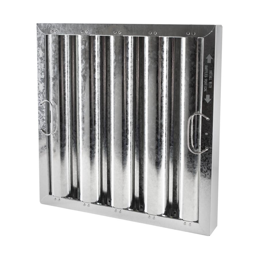 Filter, Hood, Baffle, Galvanized, 16 x 16 Inch,1 - 1 EACH