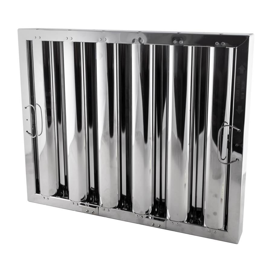 Filter, Hood, Baffle, Stainless Steel, 16 x 20 Inch,1 - 1 EACH
