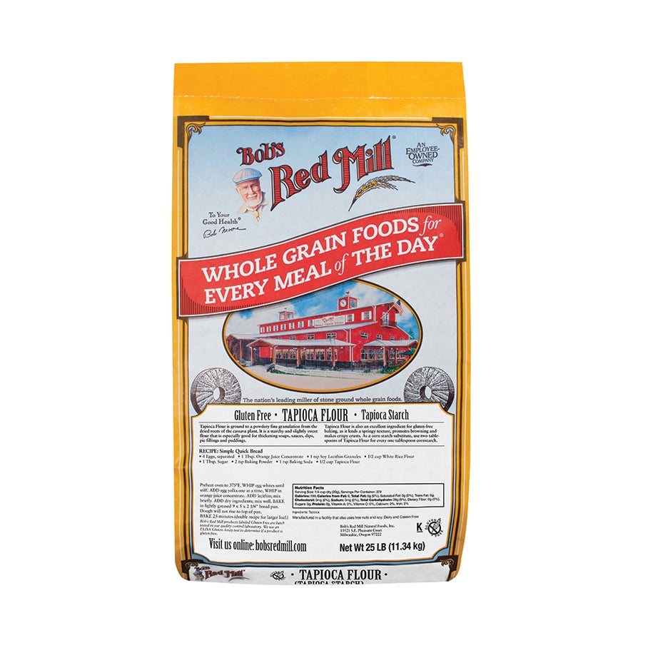 Flour, Tapioca, Vegan/Vegetarian/Paleo Friendly,1 - 25 POUND